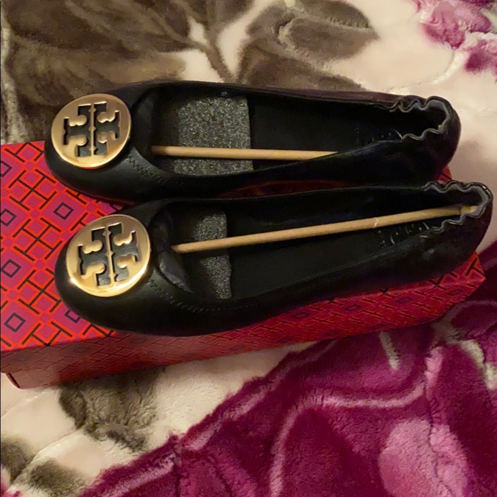 Minnie Travel Ballet flat shoes with metal logo